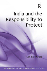 India and the Responsibility to Protect book cover