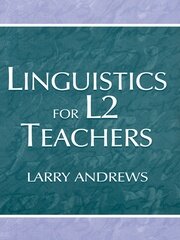 Linguistics for L2 Teachers book cover
