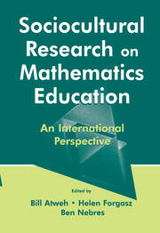 Sociocultural Research on Mathematics Education: An International Perspective book cover