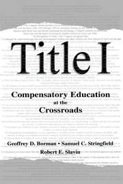 Title I: Compensatory Education at the Crossroads book cover