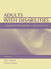 Adults With Disabilities: international Perspectives in the Community book cover