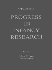 Progress in infancy Research: Volume 2 book cover
