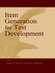 Item Generation for Test Development book cover