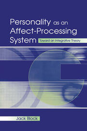 Personality as an Affect-processing System: Toward An Integrative Theory book cover