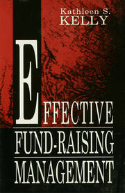 Effective Fund-Raising Management book cover