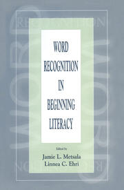Word Recognition in Beginning Literacy book cover