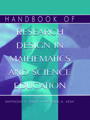 Handbook of Research Design in Mathematics and Science Education book cover