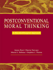 Postconventional Moral Thinking: A Neo-kohlbergian Approach book cover