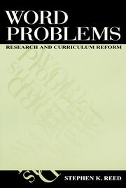 Word Problems: Research and Curriculum Reform book cover