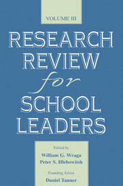 Research Review for School Leaders: Volume Iii book cover
