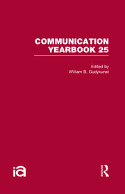 Communication Yearbook 25 book cover