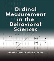 Ordinal Measurement in the Behavioral Sciences book cover