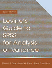 Levine's Guide to SPSS for Analysis of Variance book cover