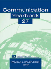 Communication Yearbook 27 book cover