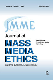 Ethics & New Media Technology: A Special Issue of the journal of Mass Media Ethics book cover