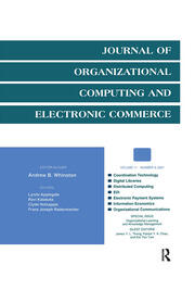 Organizational Learning and Knowledge Management: A Special Issue of the journal of Organizational Computing and Electronic Commerce book cover