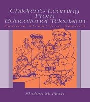 Children's Learning From Educational Television: Sesame Street and Beyond book cover