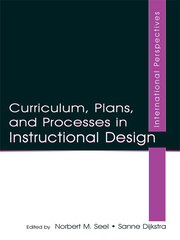 Curriculum, Plans, and Processes in Instructional Design: International Perspectives book cover