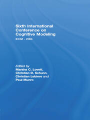 Sixth International Conference on Cognitive Modeling: ICCM - 2004 book cover