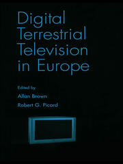 Digital Terrestrial Television in Europe book cover