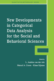 New Developments in Categorical Data Analysis for the Social and Behavioral Sciences book cover