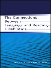 The Connections Between Language and Reading Disabilities book cover
