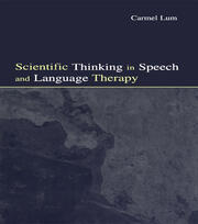 Scientific Thinking in Speech and Language Therapy book cover