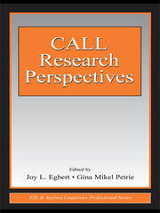 CALL Research Perspectives book cover