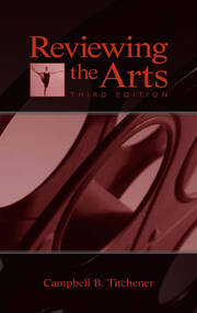 Reviewing the Arts book cover