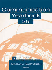 Communication Yearbook 29 book cover