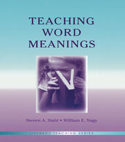 Teaching Word Meanings book cover