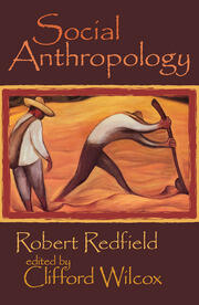 Social Anthropology: Robert Redfield book cover