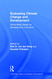 Evaluating Climate Change and Development book cover