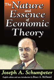 The Nature and Essence of Economic Theory book cover