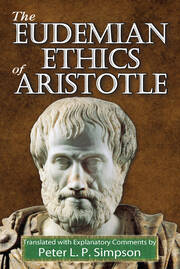 The Eudemian Ethics of Aristotle book cover