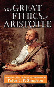 The Great Ethics of Aristotle book cover