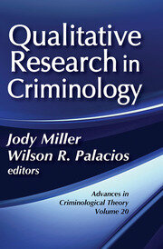 Qualitative Research in Criminology: Advances in Criminological Theory book cover