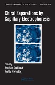 Chiral Separations by Capillary Electrophoresis book cover