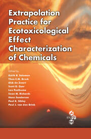 Extrapolation Practice for Ecotoxicological Effect Characterization of Chemicals book cover