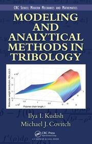 Modeling and Analytical Methods in Tribology book cover