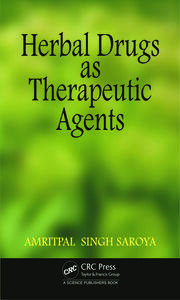 Herbal Drugs as Therapeutic Agents book cover