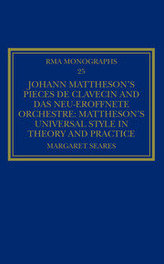 Johann Mattheson’s Pièces de clavecin and Das neu-eröffnete Orchestre: Mattheson’s Universal Style in Theory and Practice book cover