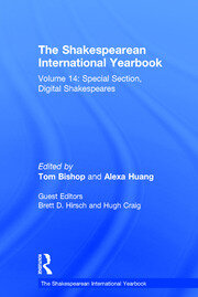 The Shakespearean International Yearbook: Volume 14: Special Section, Digital Shakespeares book cover