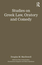 Studies on Greek Law, Oratory and Comedy book cover