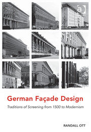 German Façade Design: Traditions of Screening from 1500 to Modernism book cover
