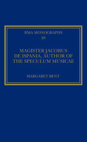 Magister Jacobus de Ispania, Author of the Speculum musicae book cover