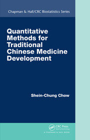 Quantitative Methods for Traditional Chinese Medicine Development book cover