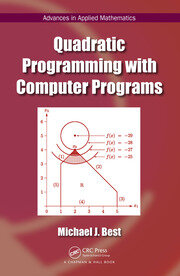 Quadratic Programming with Computer Programs book cover