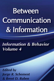 Between Communication and Information book cover