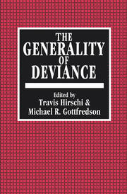 The Generality of Deviance book cover